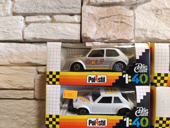 Modely Polistil 1:40 - Made in Italy 80. léta. - 9