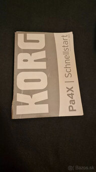 Korg PA4x 76 s reproduktorovým systémom - 9