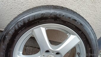 5x112 R16 HLINÍKOVÉ DISKY 205/60 R16 ZIMNÉ PNEUMATIKY - 9