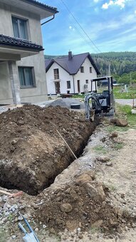 Zemné a výkopové práce minibager 1,8t - 9