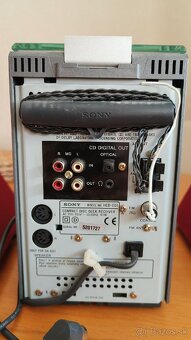 Dizajnová veža Sony CMT ED1 + Bluetooth - 9