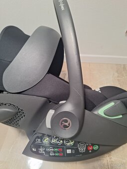 Cybex cloud G + isofix + adaptery - 9