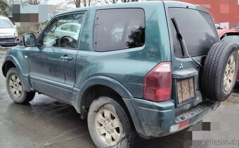 Mitsubishi Pajero 3.2 DI-D 2004 predám MOTOR 4M41, TRYSKY, D - 9