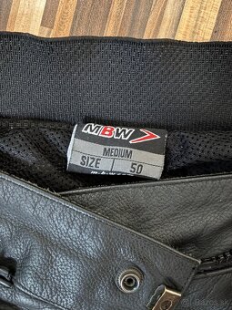 Kožená kombinéza MBW na motorku - 9