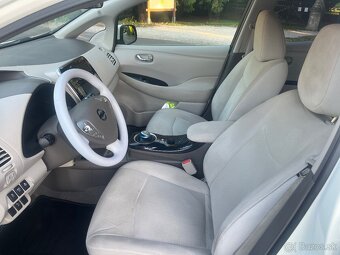 Nissan LEAF Tecna Elektro 80kw, rok 6/2013, biela perleť - 9