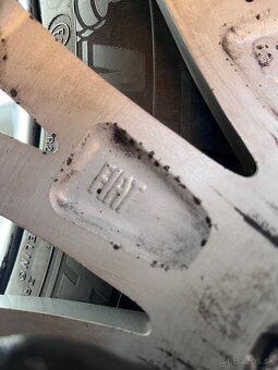 Orig. hliníkové disky Fiat R16, 4x98 - 9