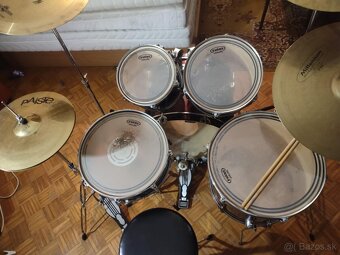 Predám bicie nástroje Evans - 9