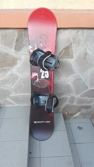 Predaj snowboard 124+Topanky - 9
