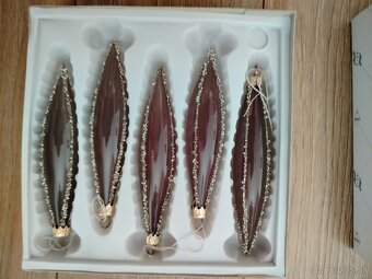 Retro vianočné ozdoby II a retro svetielka - 9