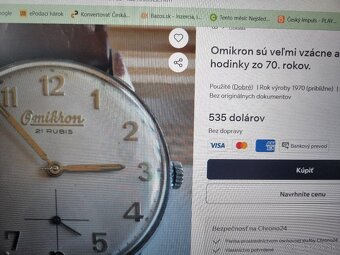 Náramkové hodinky,prim,OMIKRON. - 9