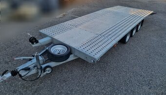 Predam privesny vozik 3500kg 3-napravy 6x2m - 9