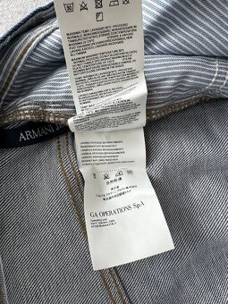 Nové,elegantné,pánske džínsy ARMANI - veľkosť 32/34 - 9