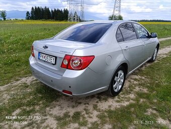 Predám Chevrolet epica 2.0 6V 105kw (výmena za dodávku) - 9