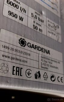 Hlbinné čerpadlo GARDENA - 9
