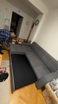 Moderná Rohová Rozkladacia Sedačka Kirsten IV - 9