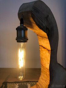 Lampy drevené pne II - 9