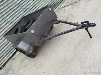 Predám prívesný vozík/vlečku D150cm x Š110cm x V40cm - 9