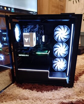 Herný nový PC – RTX 3060 Ti+Ryzen 5+32GB RAM+NVMe+SSD - 9