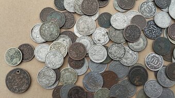 Staré mince, fillery viz foto, rakousko uhersko,konvolut min - 9