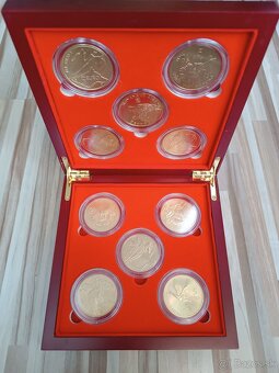 5€ mince, fauna a flóra, UNC, euro vlk,včela ,euro minca - 9