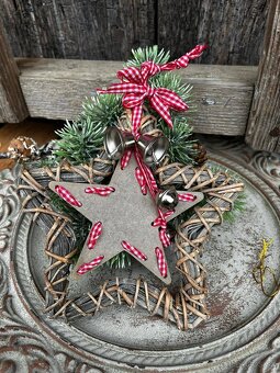 Hviezda - vianočná ozdoba - 9