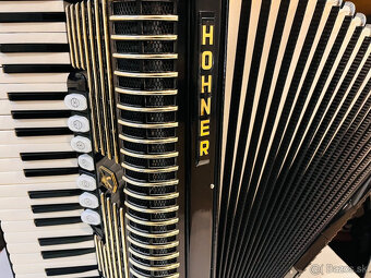 Predám akordeón HOHNER Verdi III 120 basový Používaný- Top s - 9