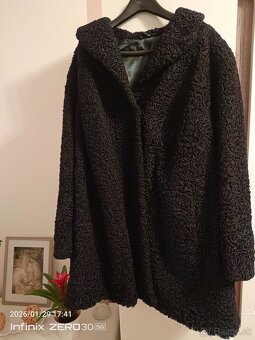 Dámska čierna bunda - 9