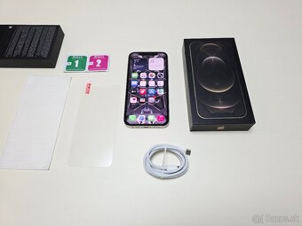 APPLE IPHONE 12 PRO 128GB GOLD,BATERKA 100% - 9