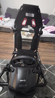 Herné kreslo plus volant logitech - 9