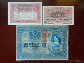 Bankovky staré RU a staré Rakúsko - 9