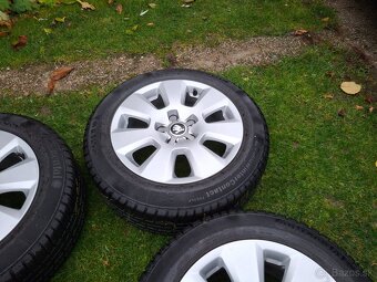16" ALU 5x112 orig AUDI / Škoda a iné + 205/55 r16 8,5mm - 9