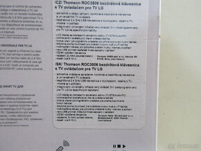 Bezdrotová klávesnica k LG smart televízorom - 9