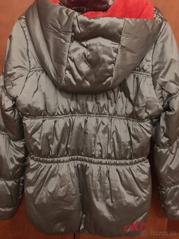 DKNY originál damska metalická bundicka S - 9
