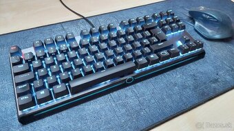 Cooler Master MK730, cervene spinace, RGB, TKL - 9