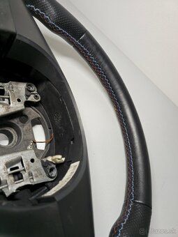 Športový kožený trojramenný volant BMW - 9