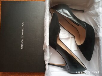 Luxusné celokožené lodičky, veľ. 38, nové - 9