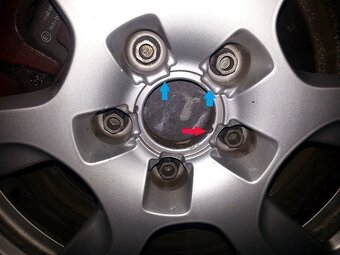 Stredové krytky AUDI, SEAT, ŠKODA a VW 4F0601165N - 9