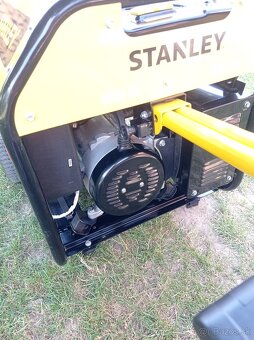 Elektrocentrála + ELEKTRICKÝ ŠTARTÉR STANLEY SG 5500 - 9