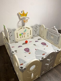 Detská ohrádka s podložkou - 9