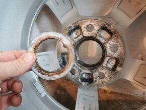 DISKY orig. Audi R16 5x112 + pneu Dunlop letne - 9