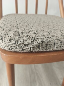 Set 4 art deco stoliciek - 9