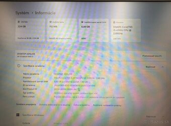 Notebook HP 840 G1 / i5 / 8GB RAM / 256GB SSD / W11 - 9