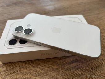 apple Iphone 16 128gb, ako nový, bat. 95% - 9