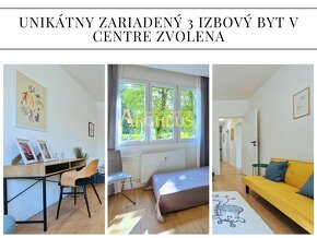 UNIKÁTNY ZARIADENÝ 3 IZBOVÝ BYT V CENTRE, 73 M2, ZVOLEN - 9