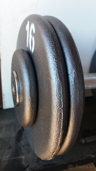 Profi pevné jednoruční činky 2 - 100kg NOVÉ - 9