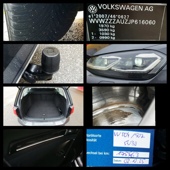 VW Golf 7/VII Variant , 2.0 TDI, 110kw., Highline, Full LED. - 9