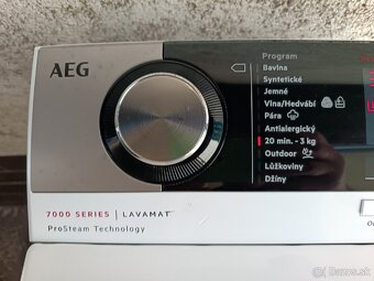 Krásna 3 roč parná práčka Aeg, dovoz v BA - 9