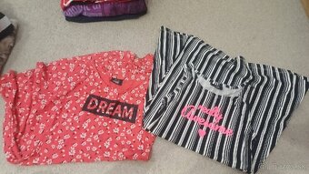 Balík oblečenia dievčatko 134-140 19ks - 9