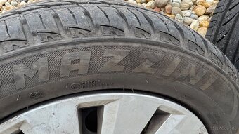 Predám plechové disky na letných pneumatikach - 9