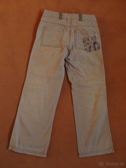 2x Chlapčenské kapsáče s regulov. pásom - veľ. 128 - 9